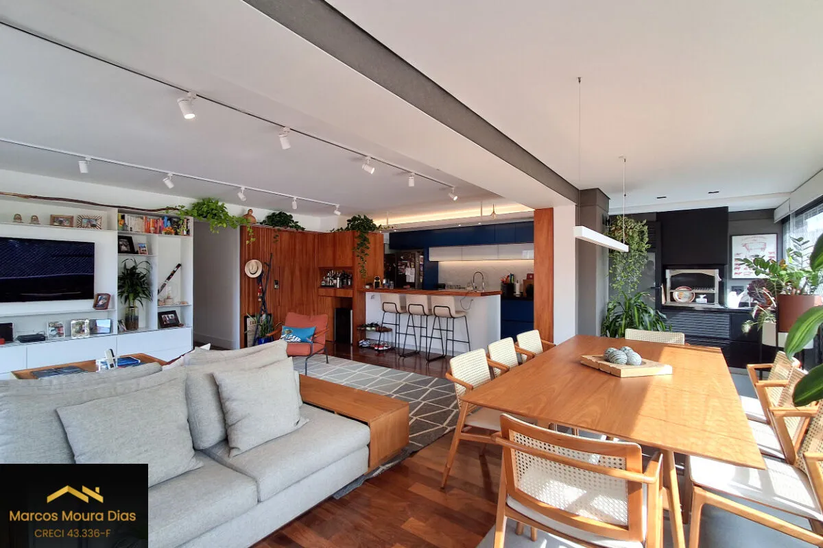 Imagem Apartamento com 3 suítes, Varanda Gourmet, 2 Vagas de Garagem no Sumaré. Edifício com Lazer e Portaria 24hs