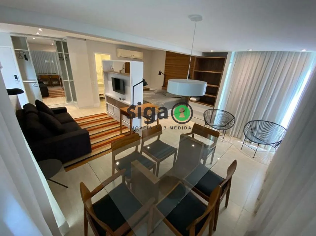 Imagem Apartamento tipo Flat no coração de São Paulo, Edificio Horizonte Home &amp; Offices 54m2
