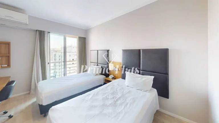 Imagem Flat disponível para locação no Comfort Ibirapuera, com 26m², 1 dormitório e 1 vaga de garagem