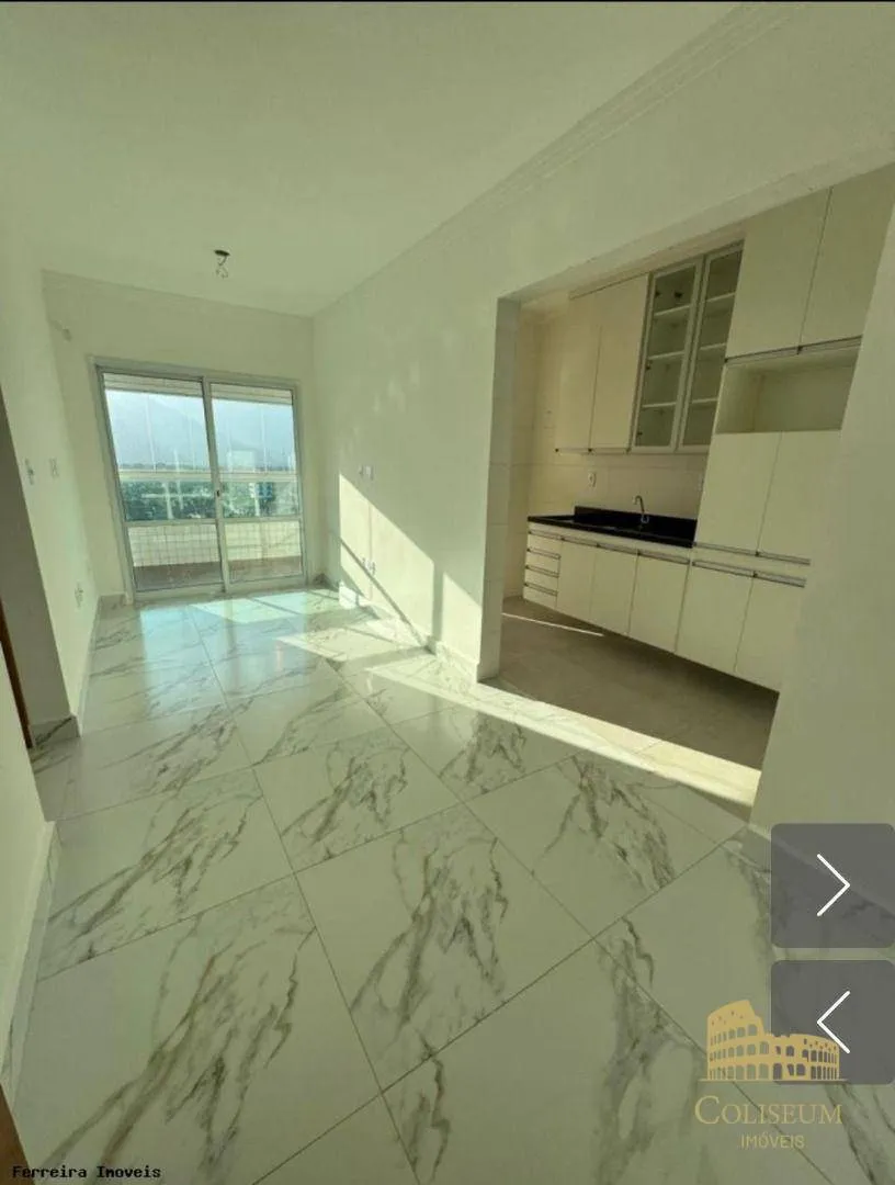 Imagem Apartamento com 1 dormitório à venda, 50 m² por R$ 390.000,00 - Florida - Praia Grande/SP
