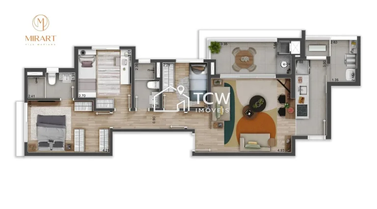 Imagem Apartamento à venda no bairro Vila Mariana - São Paulo/SP, Zona Sul