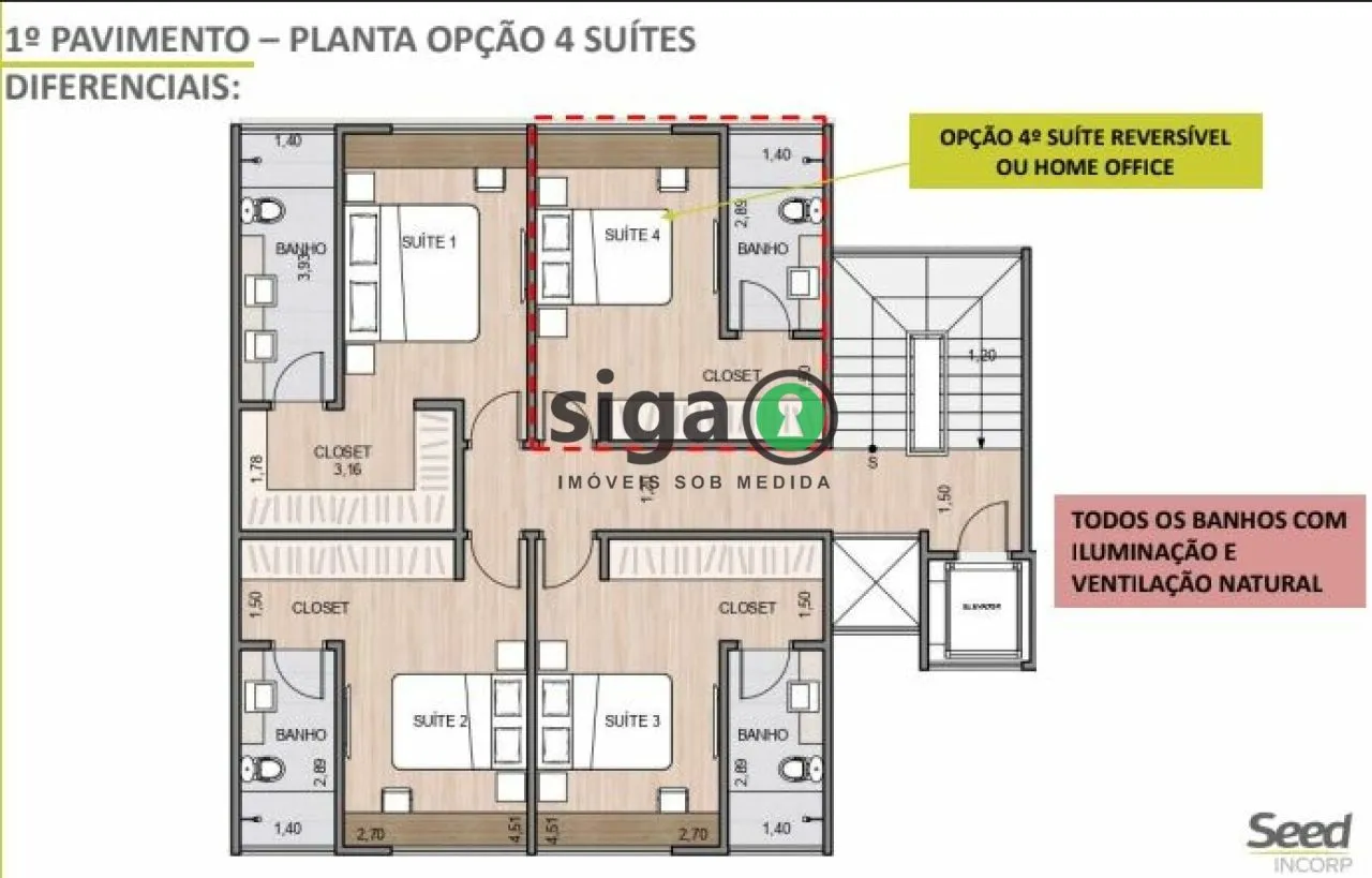 Imagem Casa em condomínio fechado para venda no Alto da Boa Vista - São Paulo - SP