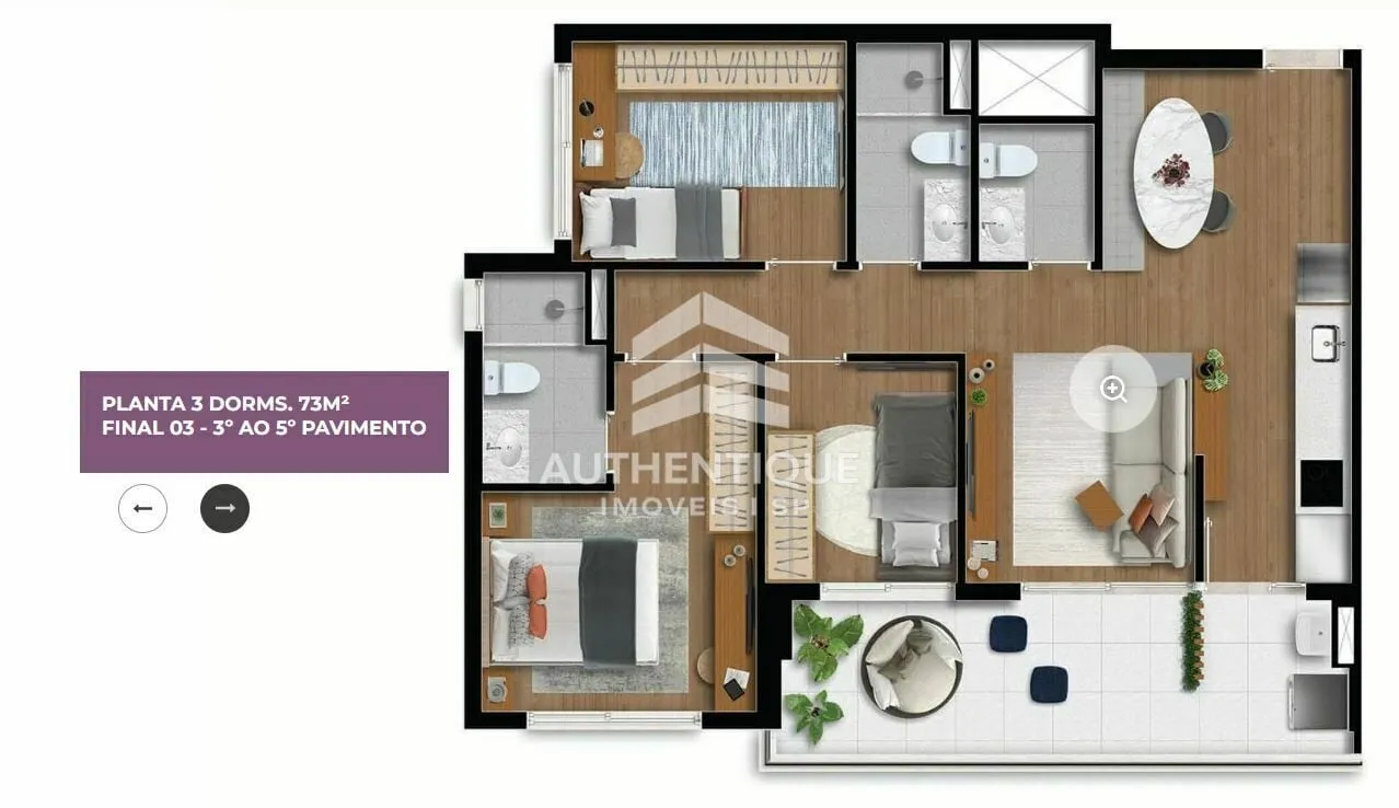 Imagem MODERN CAMPO BELO - Apartamento à venda no bairro Brooklin - São Paulo/SP, Zona Sul