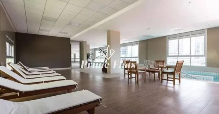 Imagem Flat disponível para locação no Condomínio Add Nova Berrini, com 46m², 1 dormitório e 1 vaga