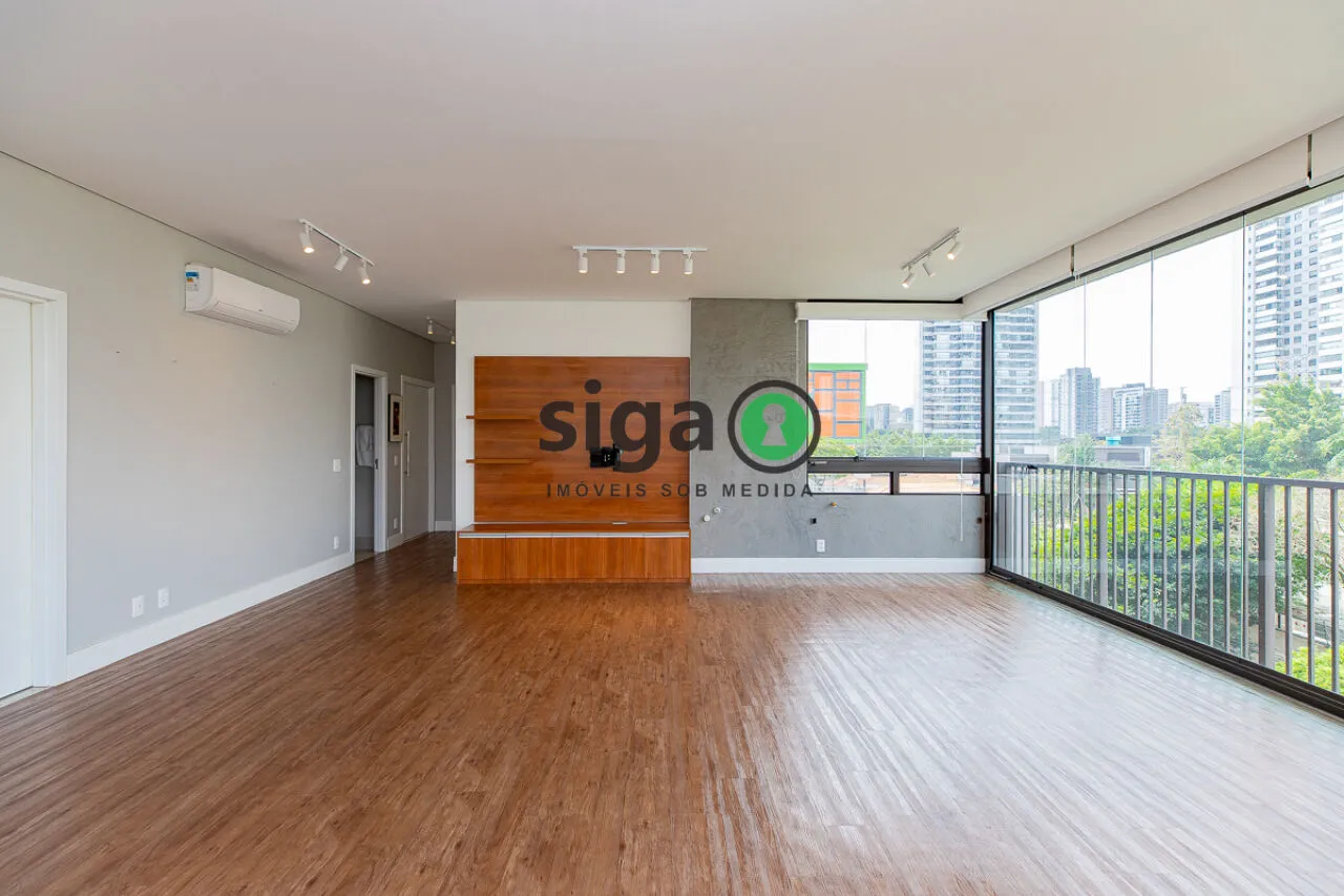 Foto do imóvel Apartamento alto padrão no Simmetria Campo Belo - 157 m² - 3 suítes - 2 vagas