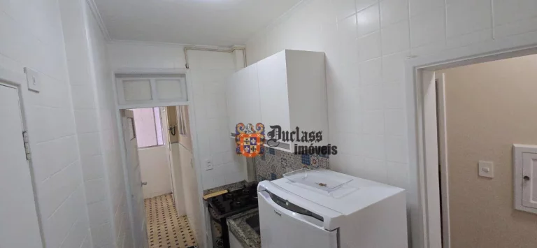 Imagem Apartamento com 2 dormitórios à venda, 85 m² por R$ 595.000,00 - Gonzaga - Santos/SP