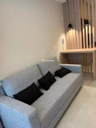 Imagem Apartamento à venda ou locação no Paraíso, com 1 quarto, 1 vaga.