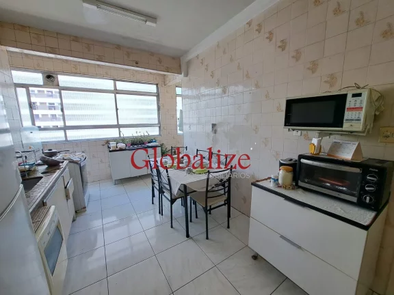Imagem Apartamento à venda com 147m², 3 quartos, suite, dependência, vaga e elevador por R$665.000,00 no Gonzaga em Santos