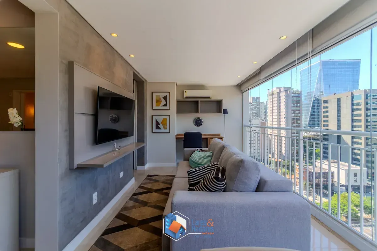 Imagem Apartamento para venda em Vila Olímpia com 1 quarto, sendo 1 suíte, 54m²