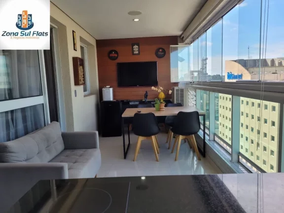 Imagem Apartamento Alto Padrão à Venda No Brooklin Com 3 Suítes, Varanda Gourmet e 2 Vagas