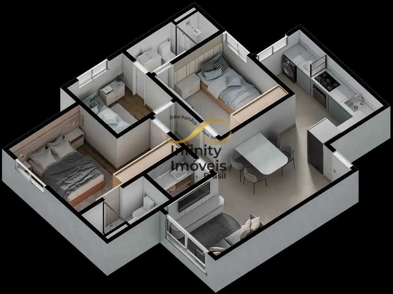Imagem Solar das Jabuticabeiras - Apartamento à venda no bairro Prado - Belo Horizonte/MG