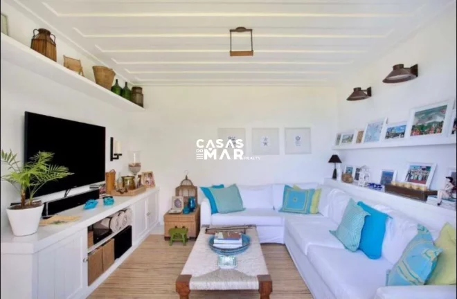 Imagem Residência de luxo em condomínio pé na areia na Praia Rasa, Armação dos Búzios - RJ: 5 quartos, 5 suítes, 4 salas, 6 banheiros, 2 garagens