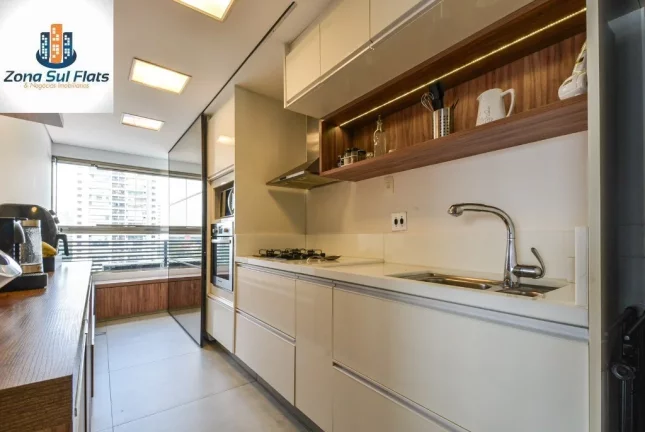 Imagem Apartamento à Venda No Campo Belo Com 1 Suíte e 1 Vaga - Semi-Mobiliado