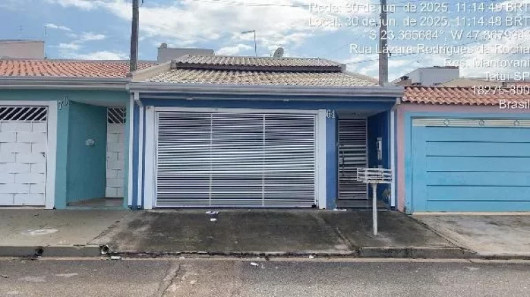 Foto do imóvel Oportunidade Única em TATUI - SP | Tipo: Casa | Negociação: Leilão | Situação: Imóvel em RUA LAZARA RODRIGUES ROCHA