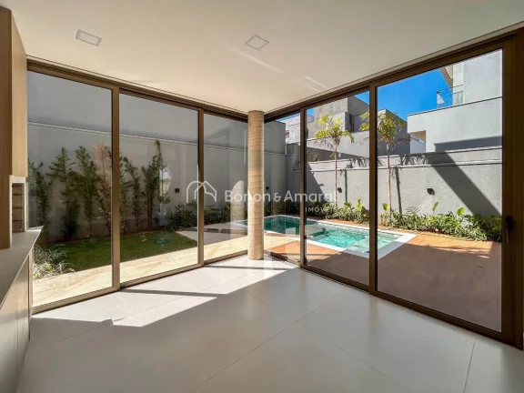 Imagem Casa com 4 suítes à venda no Condomínio Residencial Santorini - Paulínia

Casa contemporânea co...