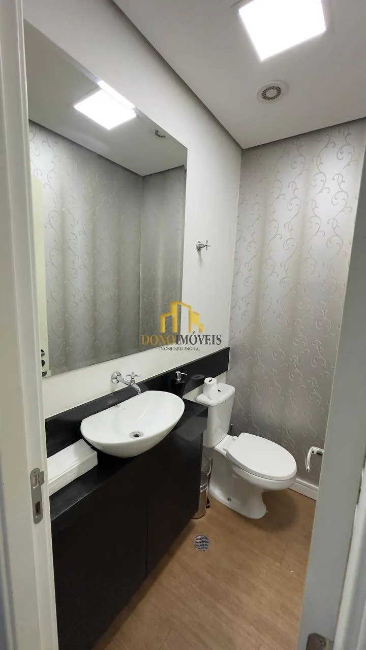 Imagem Sala Comercial no Mondial Office SBC 32 m² Porteira Fechada 1 Vaga