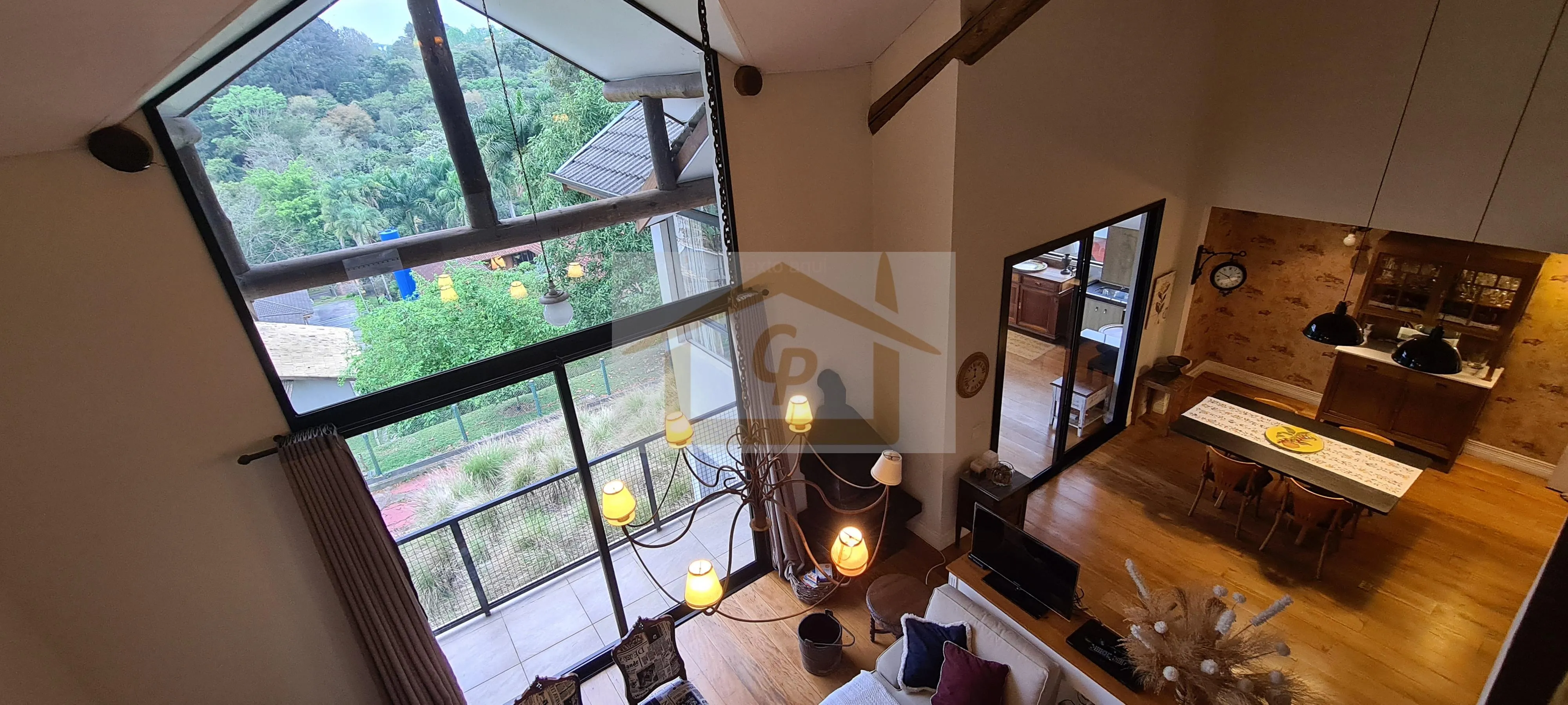 Imagem Casa Alto Padrão em condomínio fechado, 3 quartos sendo 2 suítes, 3 vagas cobertas