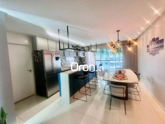 Imagem Apartamento mobiliado com 4 dormitórios à venda, 135 m² por R$ 1.685.000 - Setor Marista - Goiânia/GO