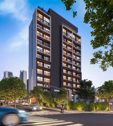 Foto do imóvel Studio à venda em São Paulo, Perdizes, com 1 quarto, 29,09m2 em Cardoso de Almeida