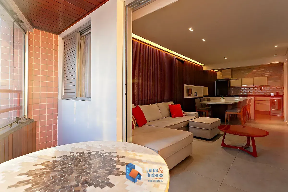 Imagem Apartamento para venda em Indianópolis com 2 quartos, sendo 1 suíte, 90m²