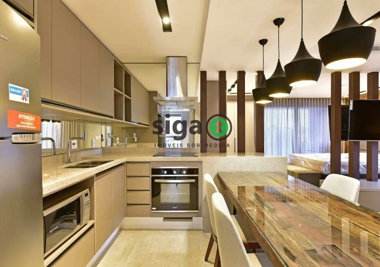Foto do imóvel Apartamento para locação 104m² com 1 Dormitório sendo suíte localizado na Vila Nova Conceição/SP