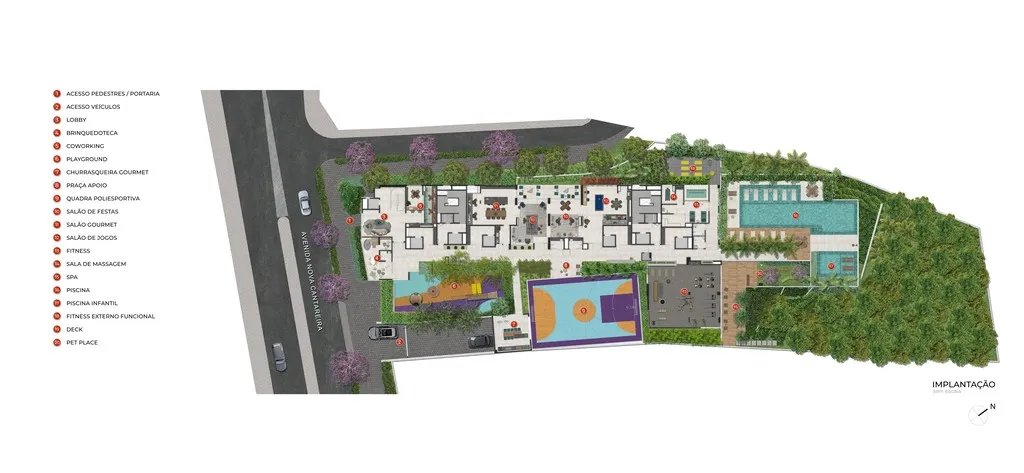 Imagem Canta, o melhor lugar é aqui. Apartamentos de 148m² e 191m², torre única, 3 ou 4 suítes (opçã...