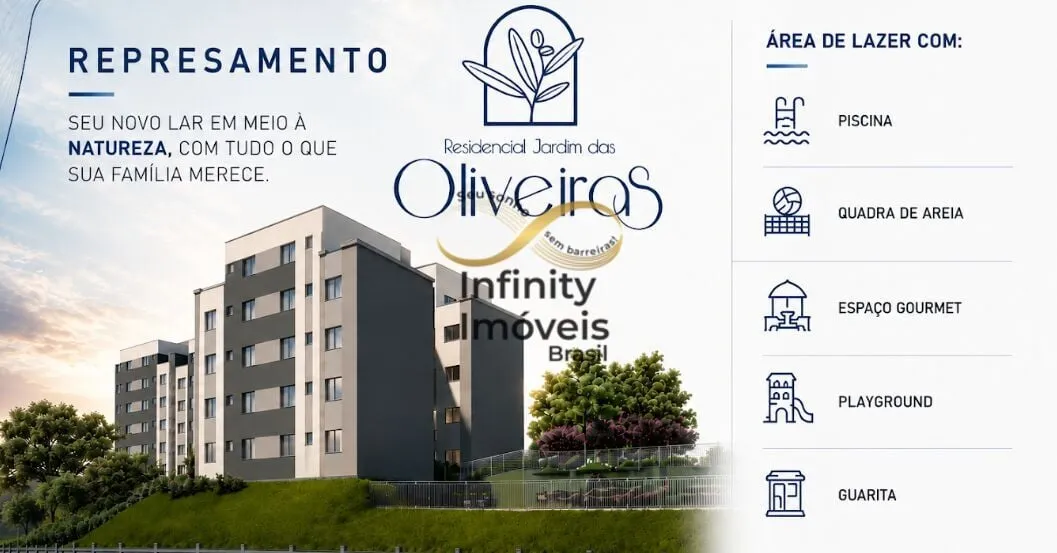 Imagem Residencial Jardins das Oliveiras - Apartamento à venda no bairro Arvoredo 2ª Seção - Contagem/MG