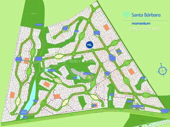 Imagem Terreno a venda no Santa Bárbara Resort Residence