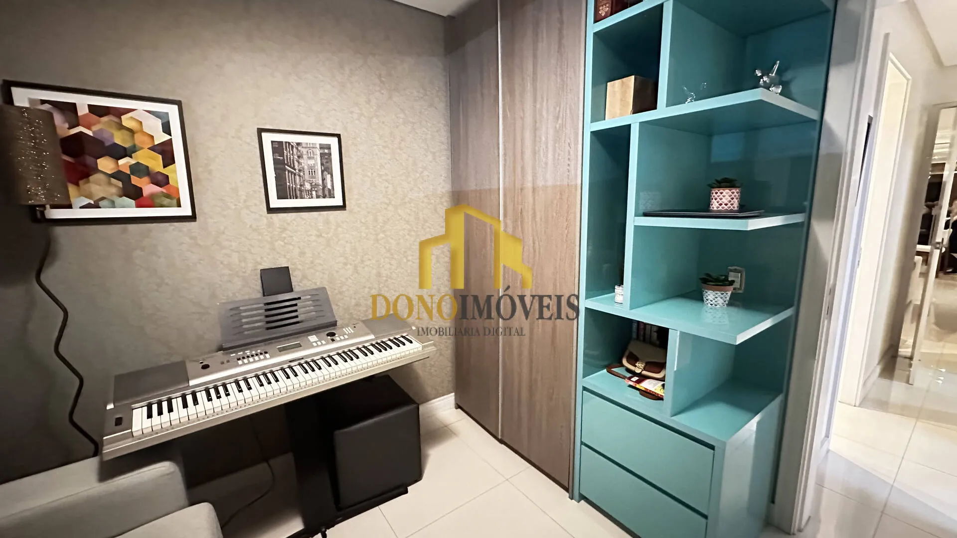 Imagem Apto venda 3 dorm vista piscina 123m Cond Domo Life Centro SBC SP
