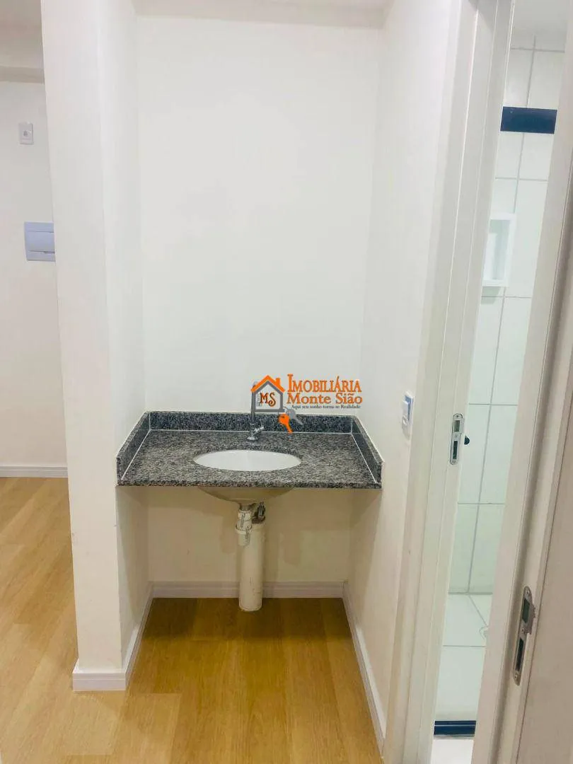 Imagem Apartamento com 2 dormitórios para alugar, 41 m² por R$ 2.937,10/mês - Centro - Guarulhos/SP