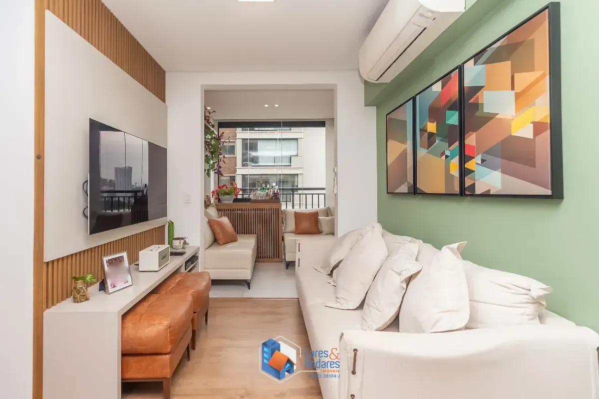 Foto do imóvel Apartamento para venda em Água Branca com 2 quartos, sendo 1 suíte, 61m² em Rua Iporanga