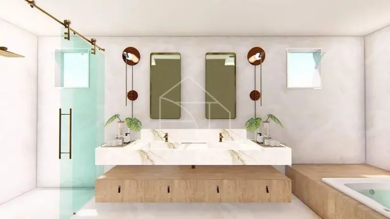 Imagem Linda mansão no condomínio Alphaville Jacuhy - 4 suites com closet
