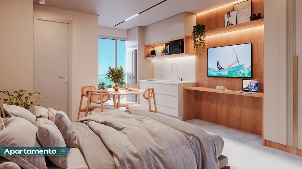 Imagem Flat à venda, 23 m² por R$ 292.622,00 - Camboinha - Cabedelo/PB