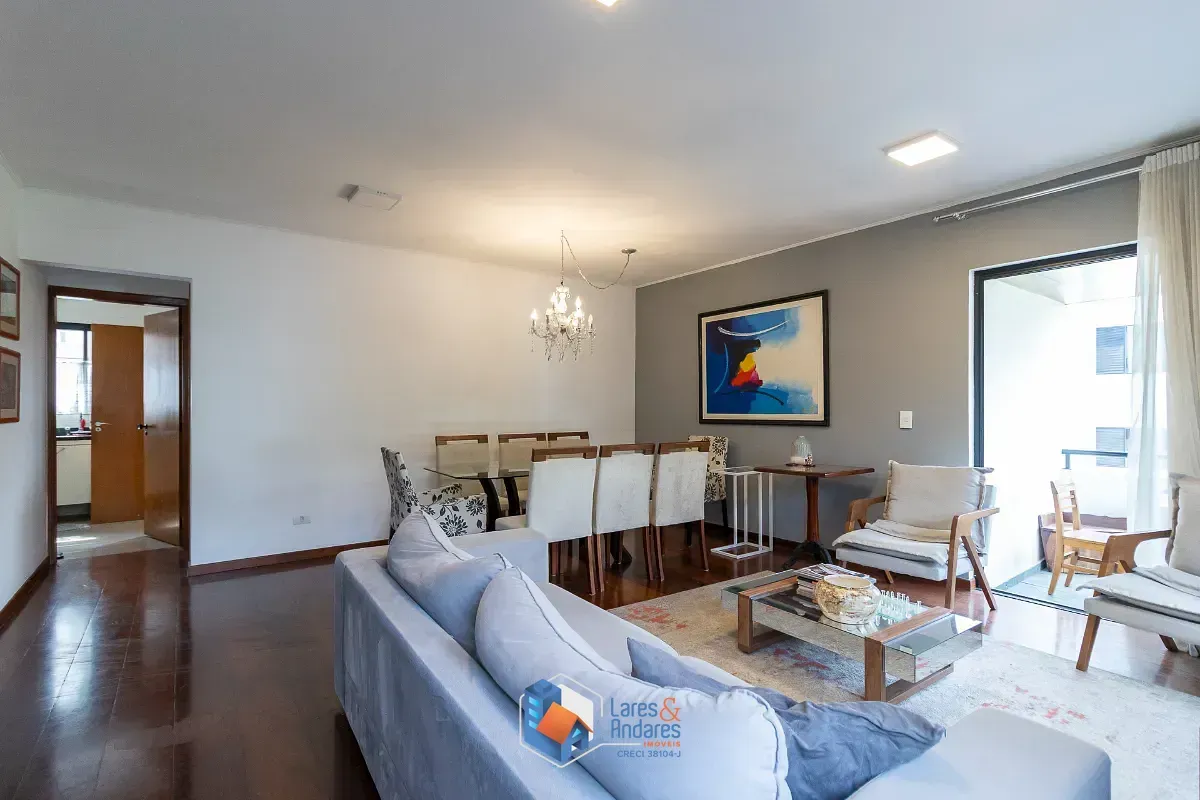 Imagem Apartamento para venda em Campo Belo com 3 quartos, sendo 2 suítes, 147m²