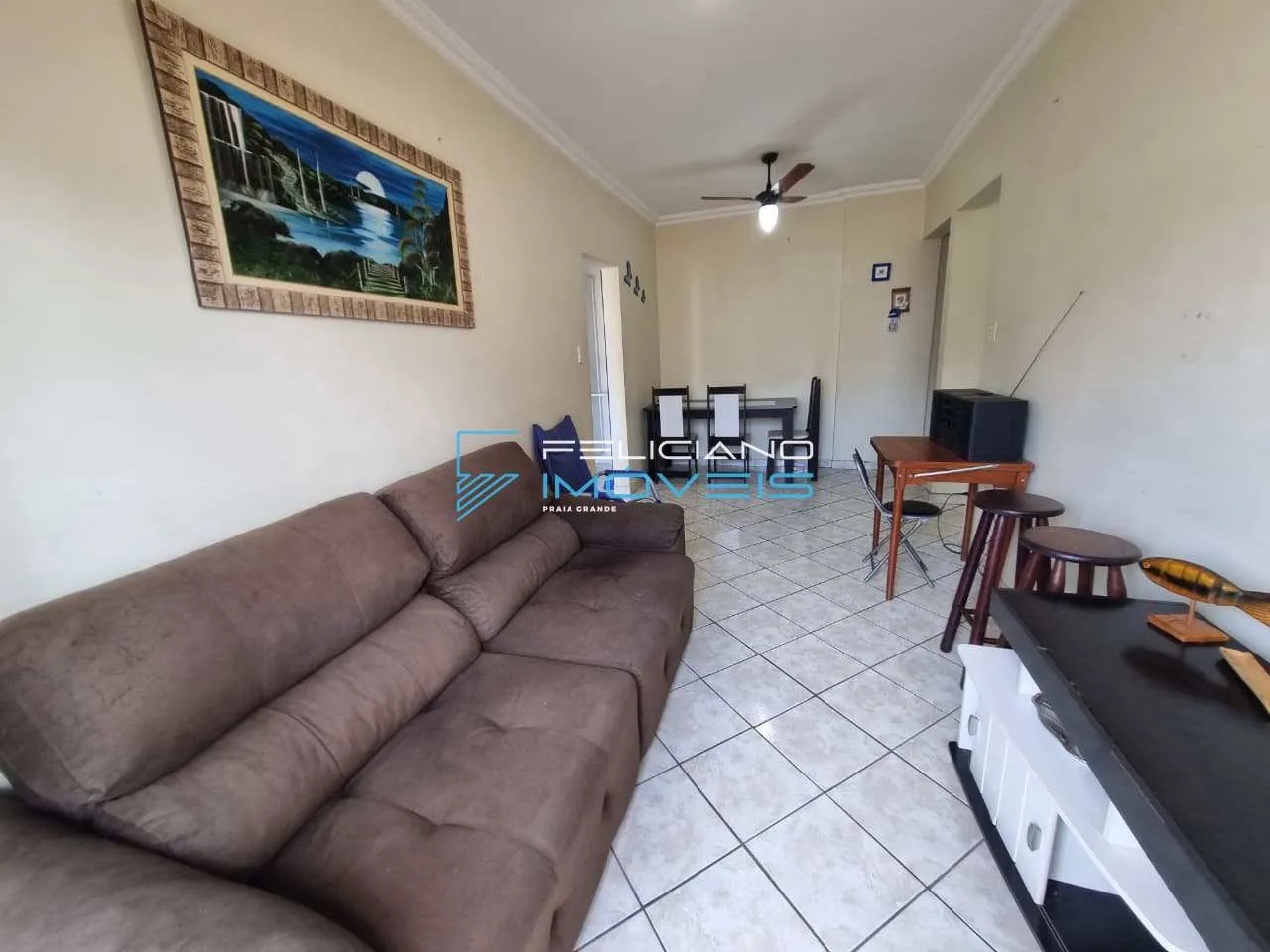 Imagem Apartamento com 1 quarto, Guilhermina, Praia Grande - R$ 315 mil, Cod: 7104