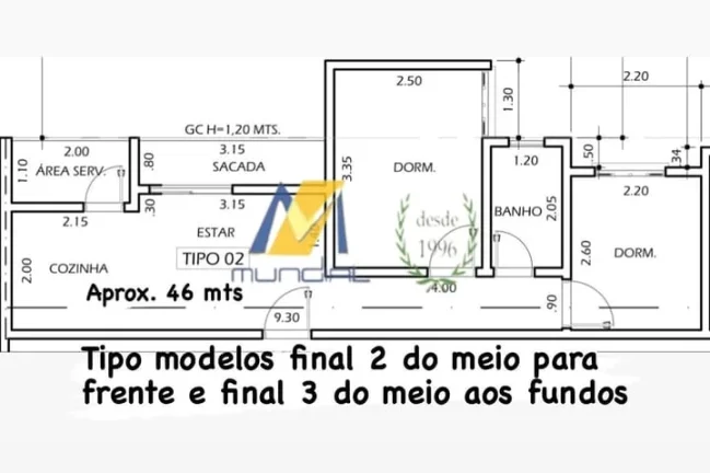 Imagem Vendo Aptos em Santo André. Bairro Santa maria