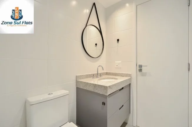 Imagem Apartamento Mobiliado à Venda Em Moema Com 1 Suíte e Varanda - Studio