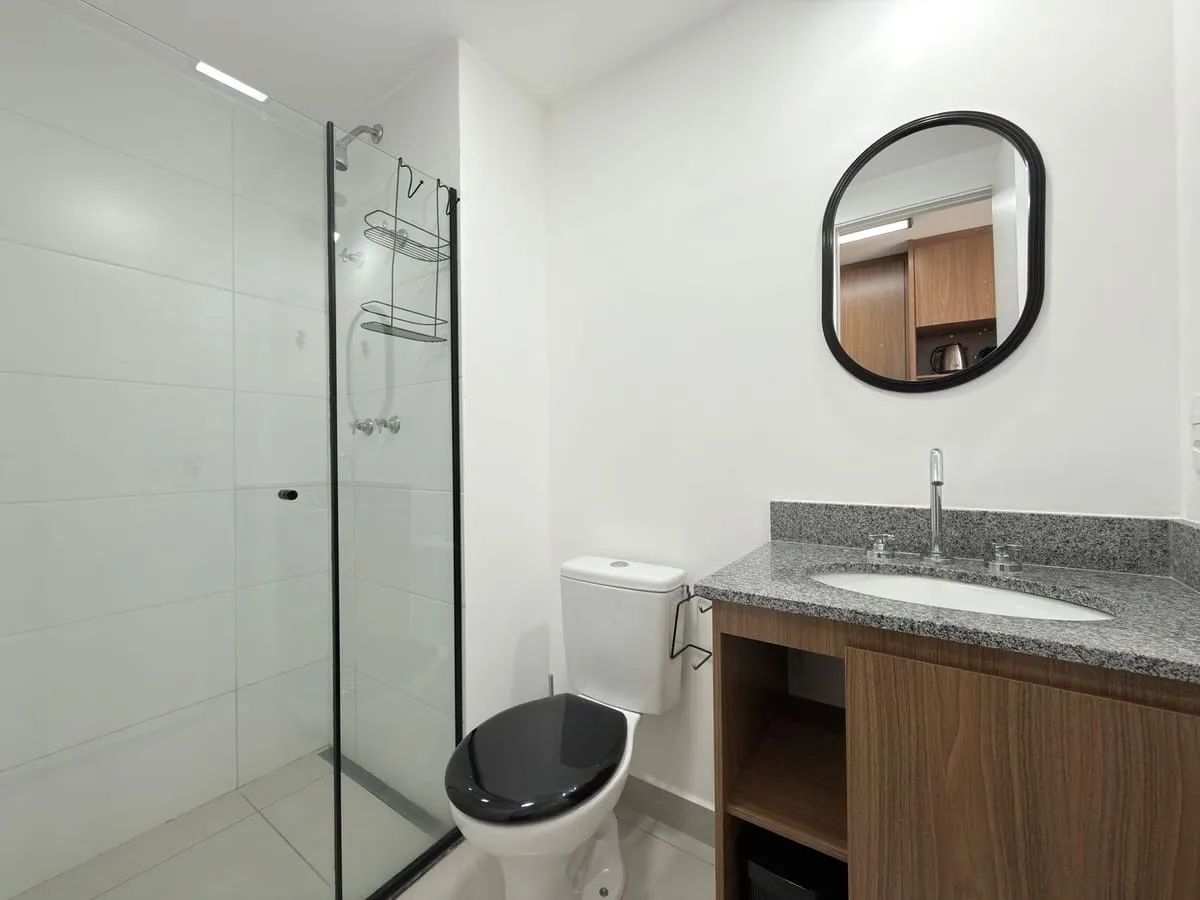 Imagem Apartamento com 1 Quarto para alugar, 24m² - Campo Belo