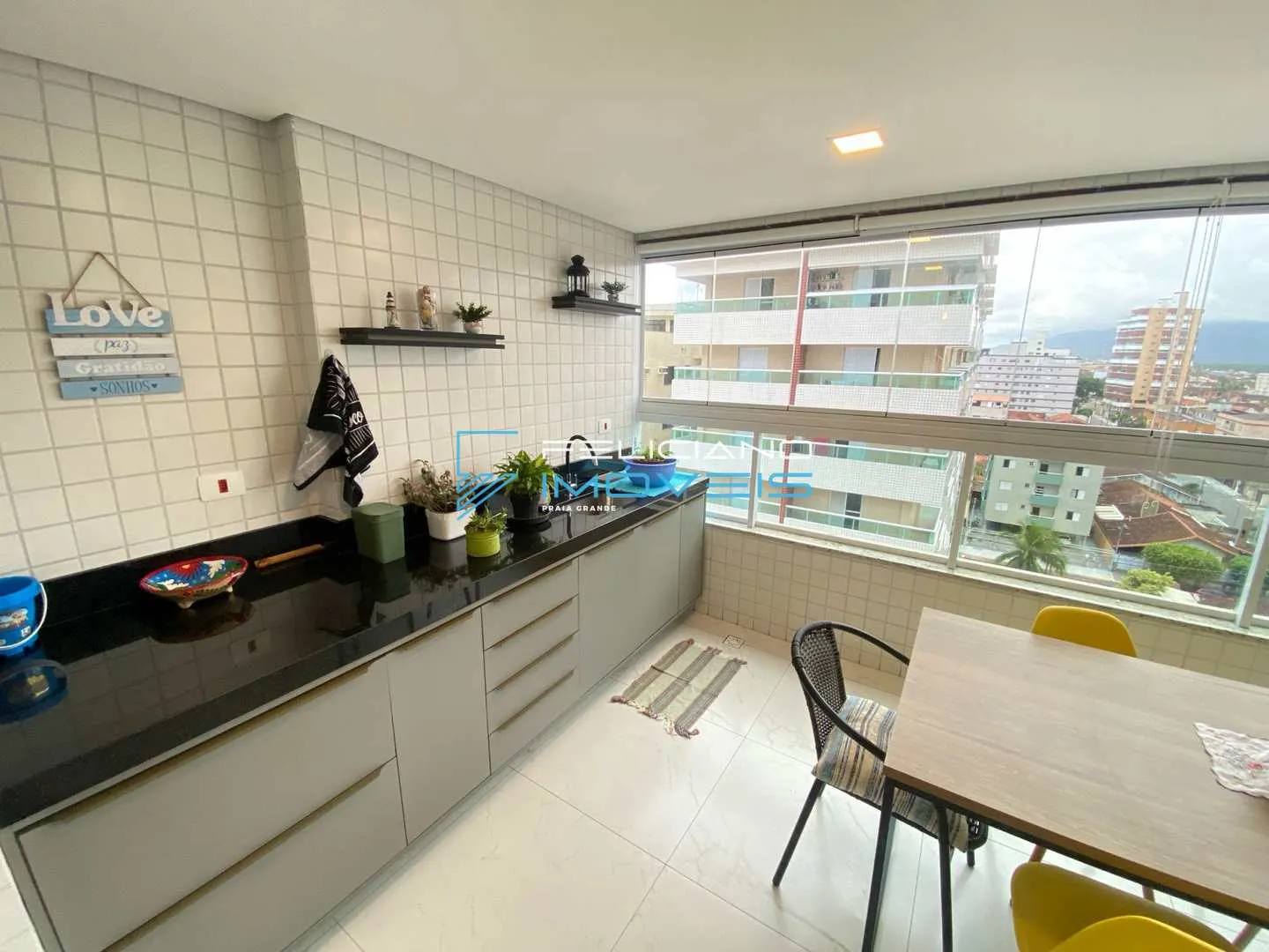 Imagem Apartamento com 2 quartos, Caiçara, Praia Grande - R$ 625 mil, Cod: 3988
