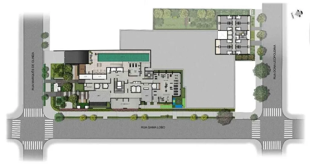 Imagem Os apartamentos são amplos e bem distribuídos, com plantas de 81m², sendo 2 suítes e 1 vaga para...