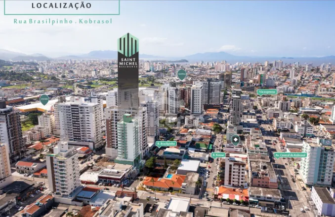 Imagem Seu Novo Lar no Kobrasol: apartamento com 2 Dormitórios e 1 Suíte e Lazer Completo