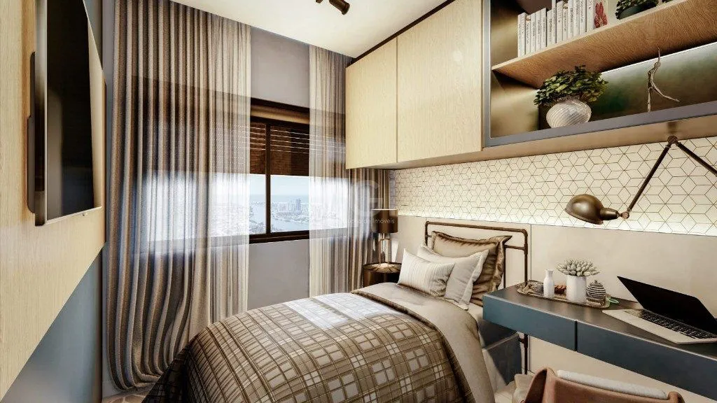 Imagem Apartamento para Venda - 81.04m², 2 dormitórios, sendo 1 suites, 1 vaga - Centro