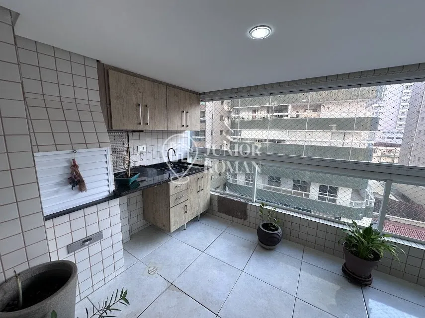 Imagem APTO MOBILIADO 3 SUITES l VARANDA VISTA PRO MAR - CANTO DO FORTE | PRAIA GRANDE