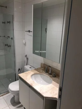 Imagem Apartamento à venda no Brooklin Paulista, 1 suíte, 1 banheiro, 1 vaga na garagem.