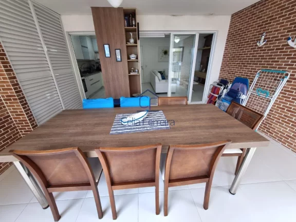 Imagem Excelente apartamento frente mar 3 dormitórios - Martim de Sá - Caraguatatuba/SP