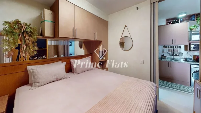 Imagem Flat disponível para venda no Hotel The Premium, com 37m², 1 dormitório e 1 vaga de garagem