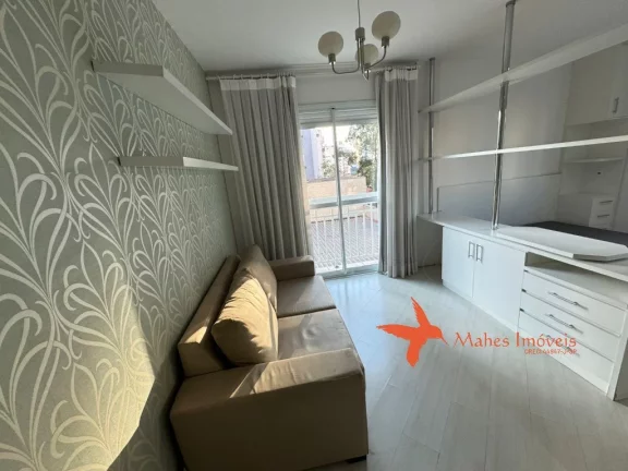Imagem Apartamento à venda ou aluguel em Pinheiros, São Paulo-SP: 1 quarto, 1 sala, 1 banheiro, 1 vaga de garagem, 30m².
