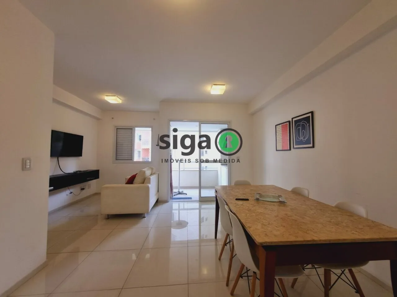 Imagem 65 metros com 2 suites no Panamby