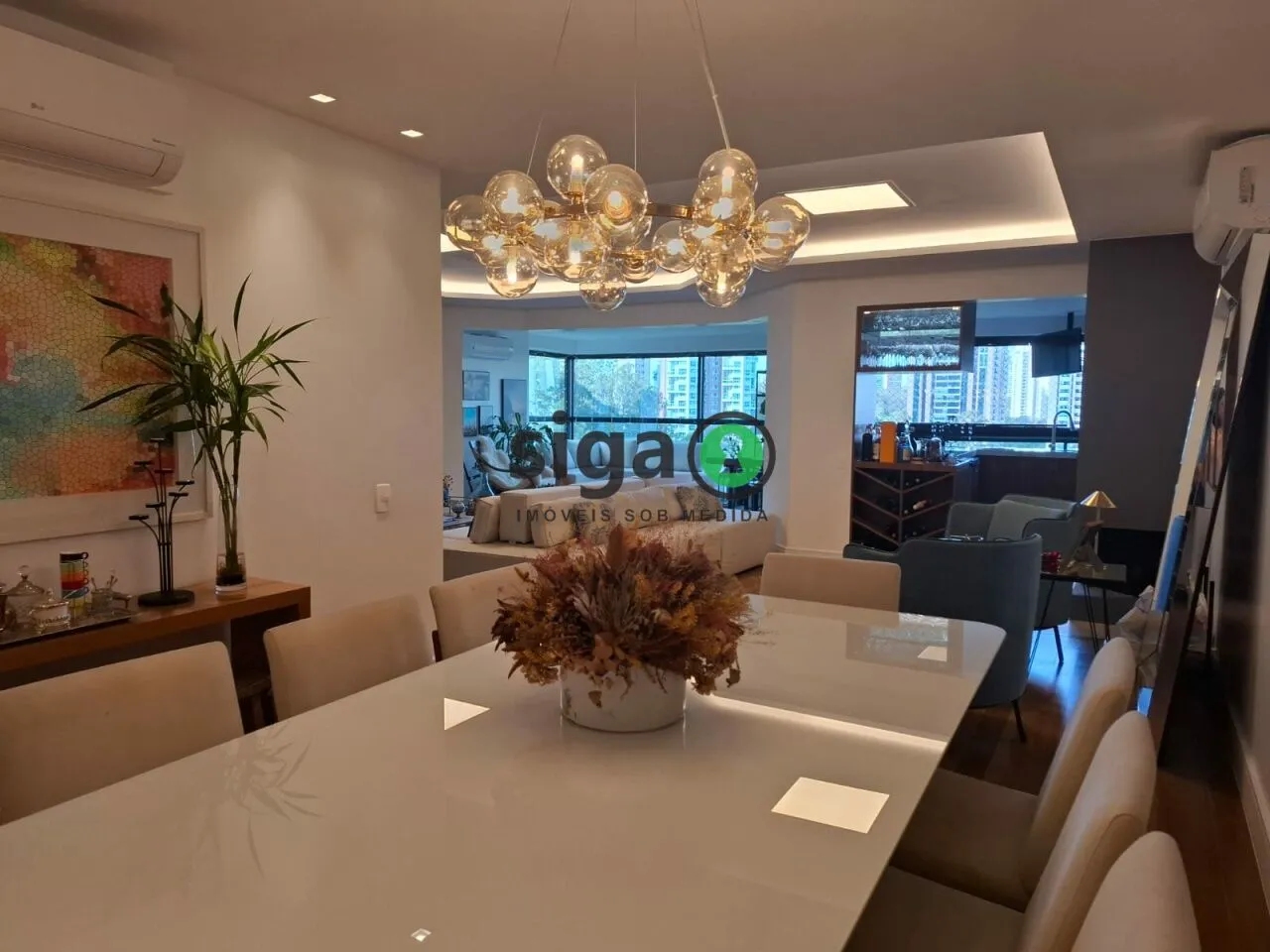 Imagem Apartamento a venda com 4 suítes, 4 vagas, Panambi, Varanda Goumert - Villaggio Panamby