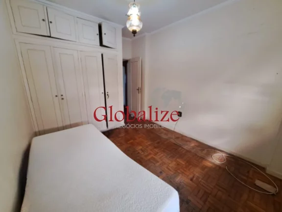Imagem Apartamento à venda com 110m², 2 quartos, suite, dependência, vista mar frontal, andat alto por R$1.050.000,00 na Pompéia em Santos